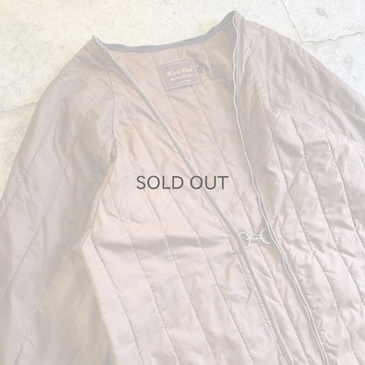 画像3: 【Wiz&Witch】"HOOK UP" OLD QUILTING LINER COAT / OS (3)