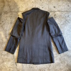 画像2: 【Wiz&Witch】"WEIRD" SHOULDER OFF DOUBLE TAYLOR JACKET / OS (2)