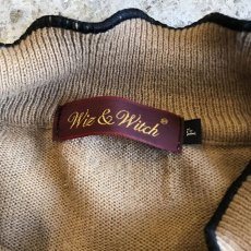 画像9: 【Wiz&Witch】"OUT STITCH" MOCK NECK SWEATER / OS (9)