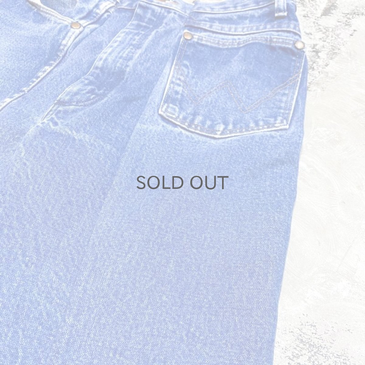 画像4: 【Wiz&Witch】"WEIRD" 90° DENIM PANTS / W30 (4)