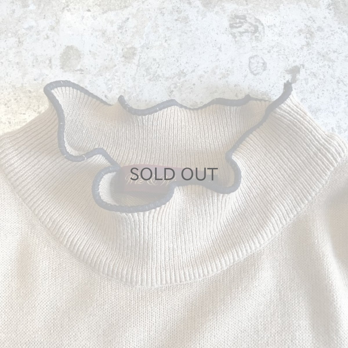 画像8: 【Wiz&Witch】"OUT STITCH" MOCK NECK SWEATER / OS (8)