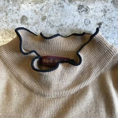 画像8: 【Wiz&Witch】"OUT STITCH" MOCK NECK SWEATER / OS (8)