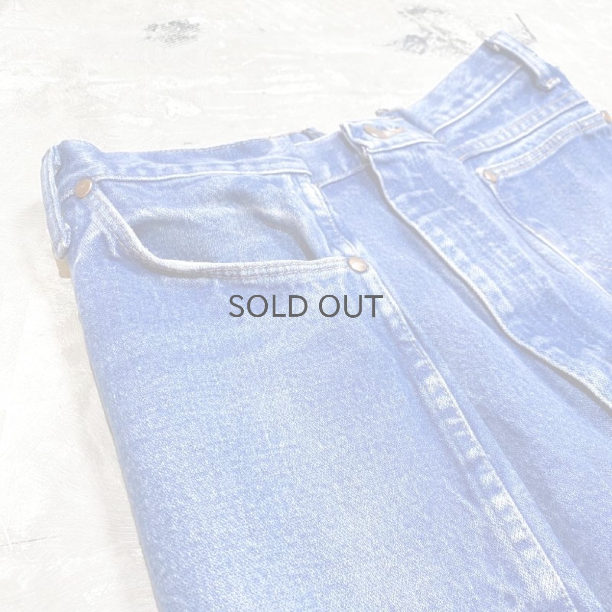 画像3: 【Wiz&Witch】"WEIRD" 90° DENIM PANTS / W30 (3)