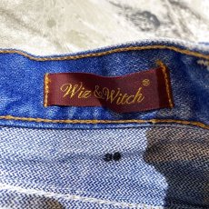 画像8: 【Wiz&Witch】"WEIRD" 90° DENIM PANTS / W30 (8)