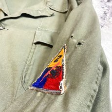 画像6: OLO PATCH CUSTOM MILITARY JACKET / Mens M(L) (6)