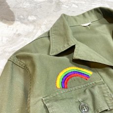 画像3: OLO PATCH CUSTOM MILITARY JACKET / Mens M(L) (3)