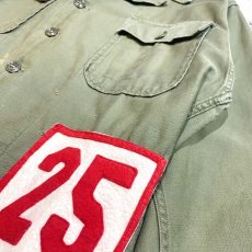 画像4: OLO PATCH CUSTOM MILITARY JACKET / Mens M(L) (4)