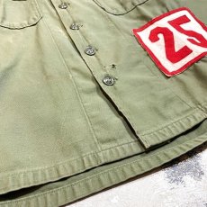 画像5: OLO PATCH CUSTOM MILITARY JACKET / Mens M(L) (5)