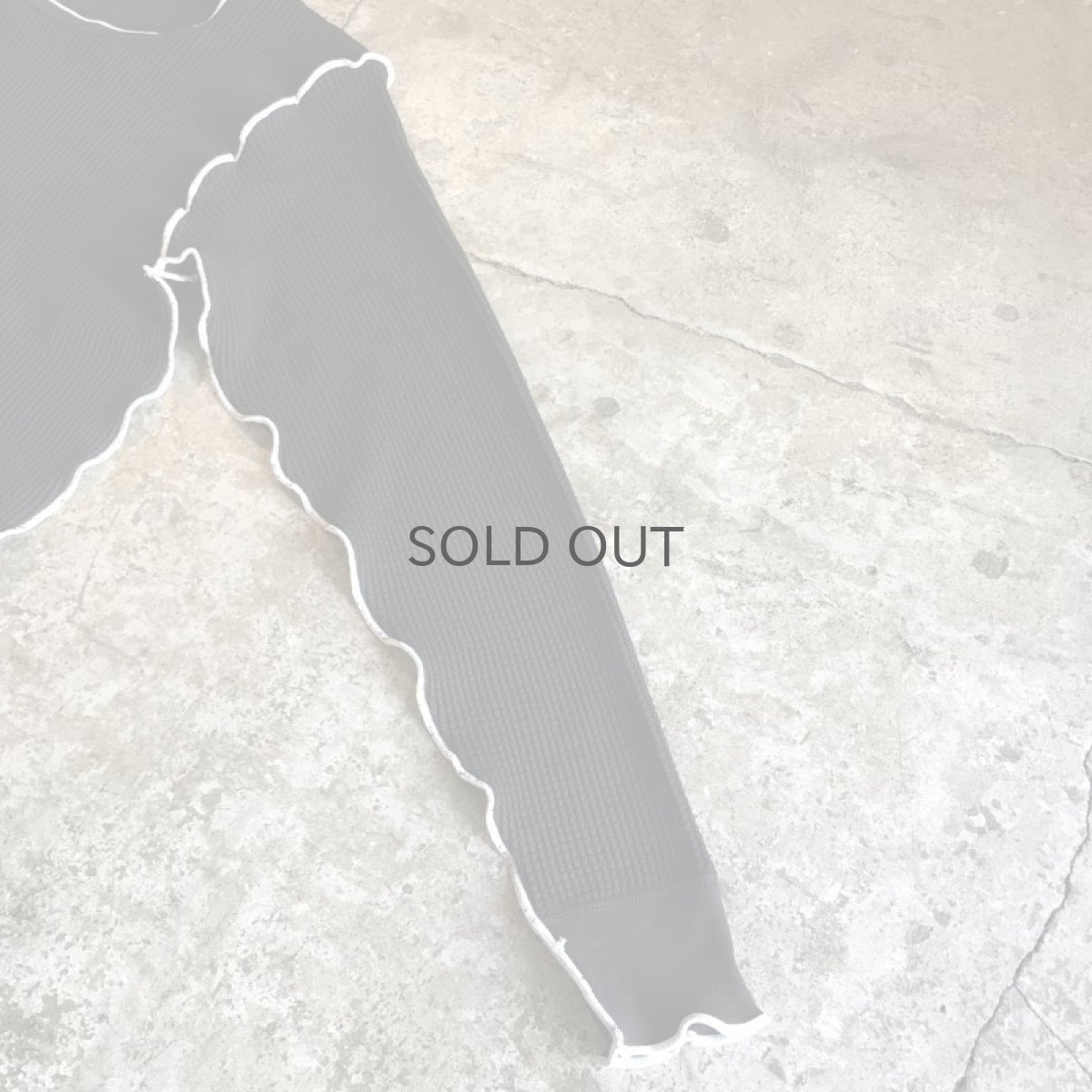 画像7: 【Wiz&Witch】"OUT STITCH" THERMAL L/S TEE / OS (7)