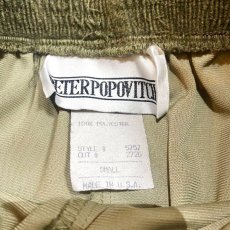 画像8: OLD ALL OVER PATTERN TAPERED PANTS / W24~ / MADE IN USA (8)