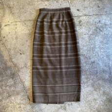 画像2: 【RALPH LAUREN】FRINGE WOOL WRAP SKIRT / W25 (2)