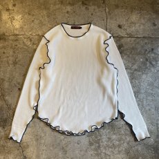 画像1: 【Wiz&Witch】"OUT STITCH" THERMAL L/S TEE / OS (1)