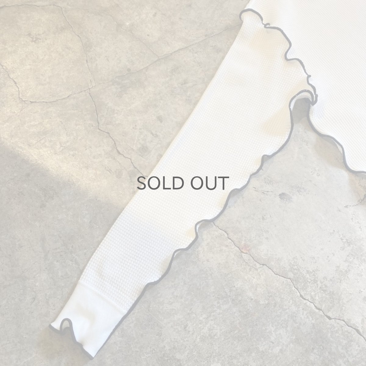 画像6: 【Wiz&Witch】"OUT STITCH" THERMAL L/S TEE / OS (6)