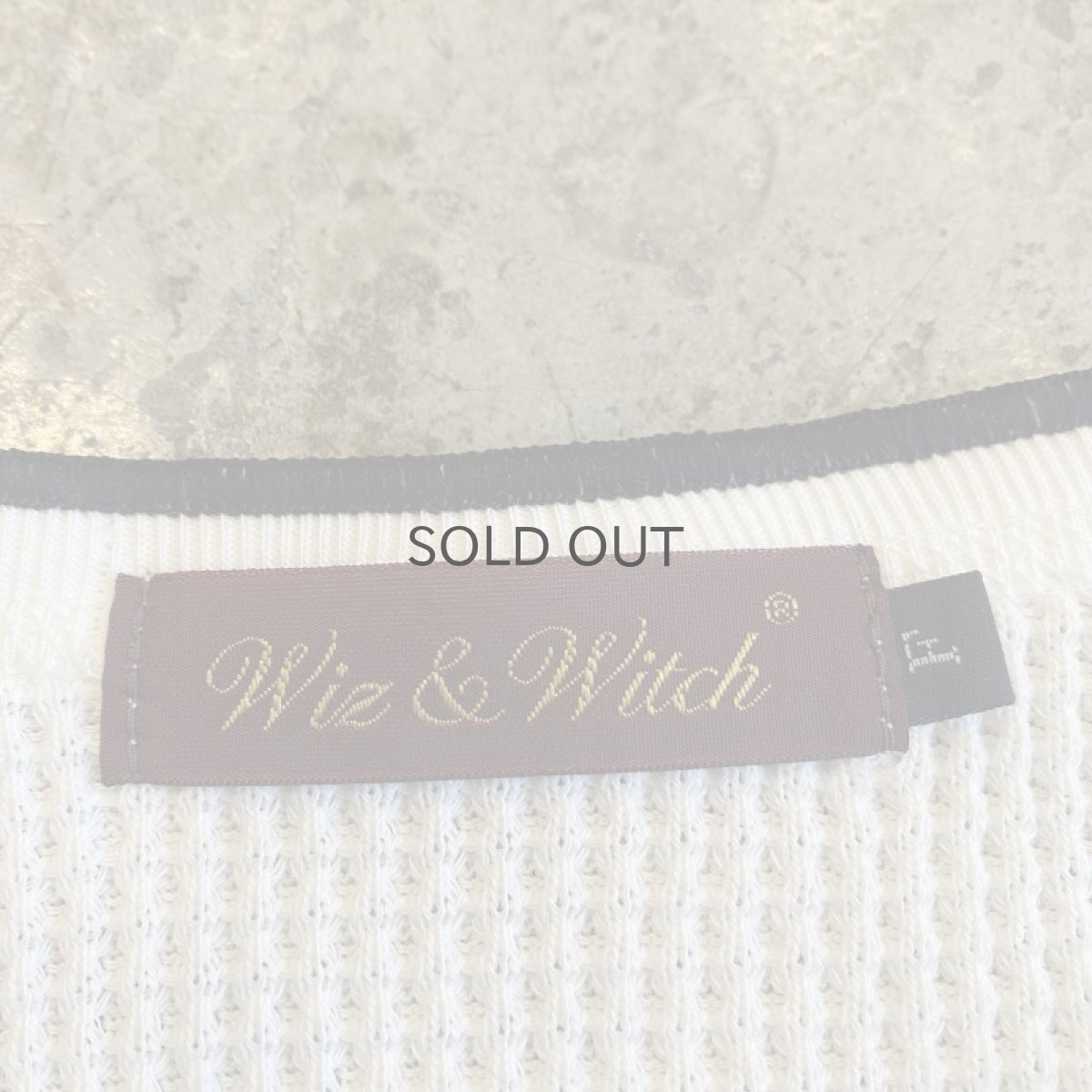 画像8: 【Wiz&Witch】"OUT STITCH" THERMAL L/S TEE / OS (8)