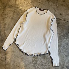 画像4: 【Wiz&Witch】"OUT STITCH" THERMAL L/S TEE / OS (4)