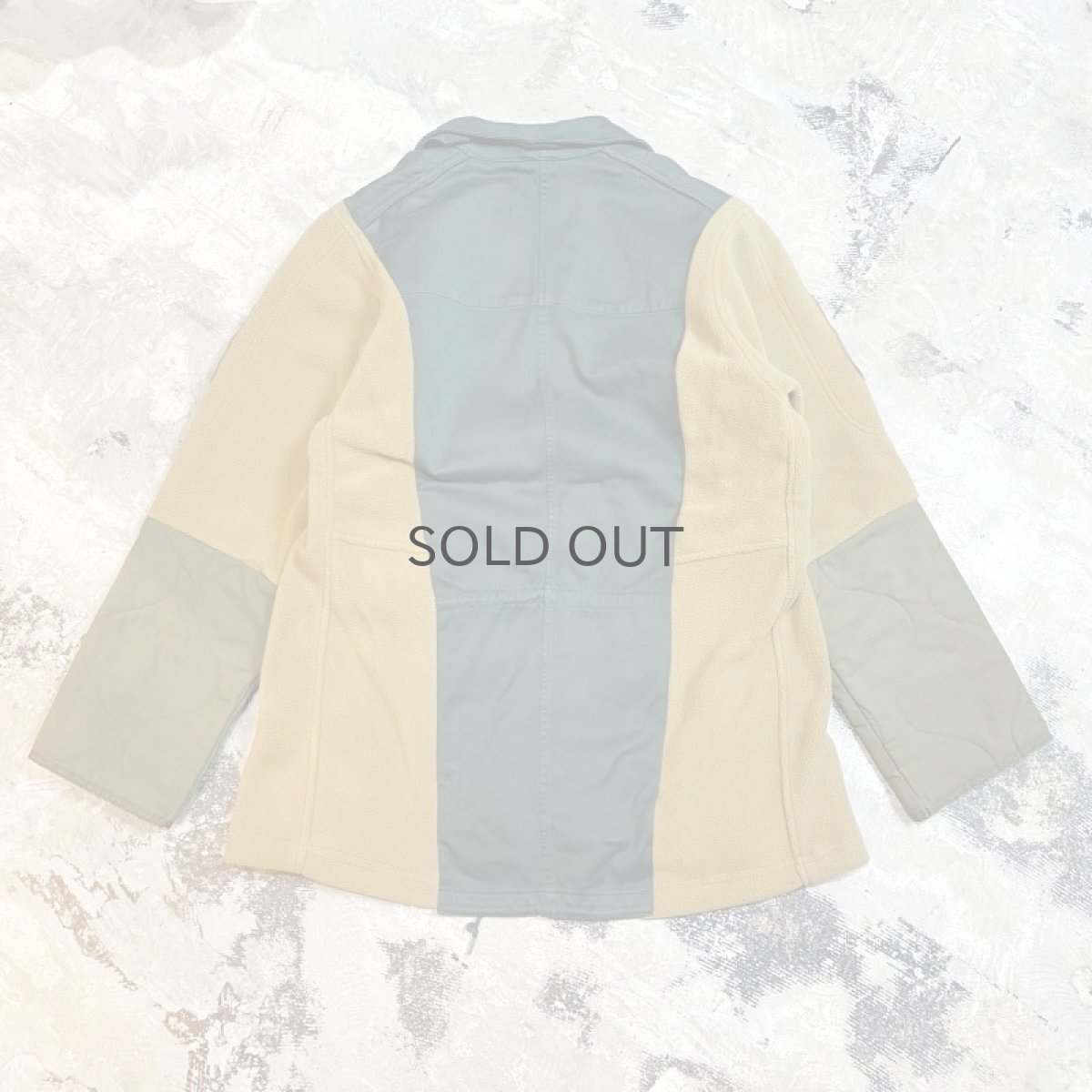 画像2: 【Wiz&Witch】"UNITED" MIX FABRIC MILITARY JACKET / OS (2)