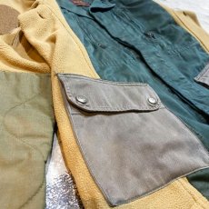 画像5: 【Wiz&Witch】"UNITED" MIX FABRIC MILITARY JACKET / OS (5)