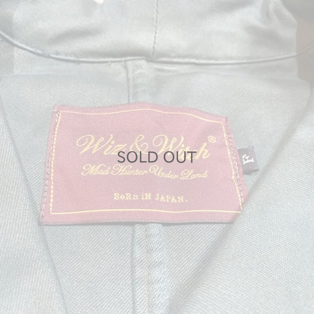 画像8: 【Wiz&Witch】"UNITED" MIX FABRIC MILITARY JACKET / OS (8)