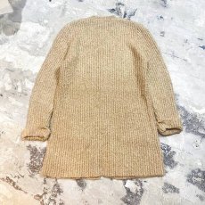 画像2: OLD MIDDLE LENGTH KNIT CARDIGAN / Mens M (2)