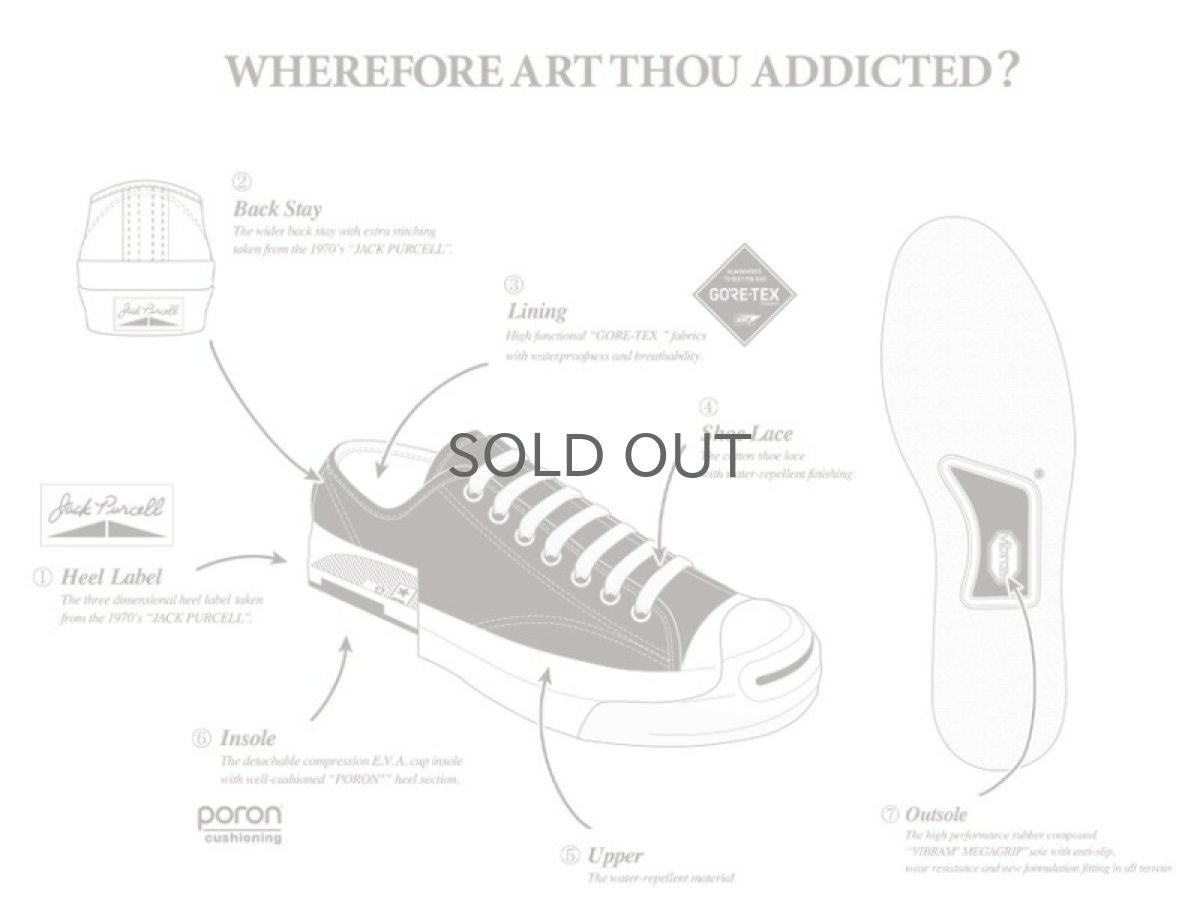 画像12: 【CONVERSE ADDICT】- JACK PURCELL® SUEDE GORE-TEX RC (12)