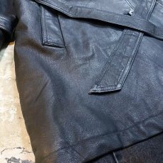 画像5: 【Wiz&Witch】"DIRTY BEAUTIFUL" DENIM DOWN LEATHER COAT / OS (5)