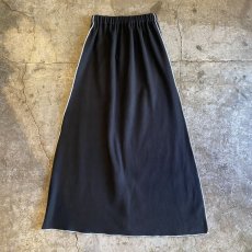 画像1: 【Wiz&Witch】"OUT STITCH" BACK SLIT FLEECE LONG SKIRT / FREE (1)