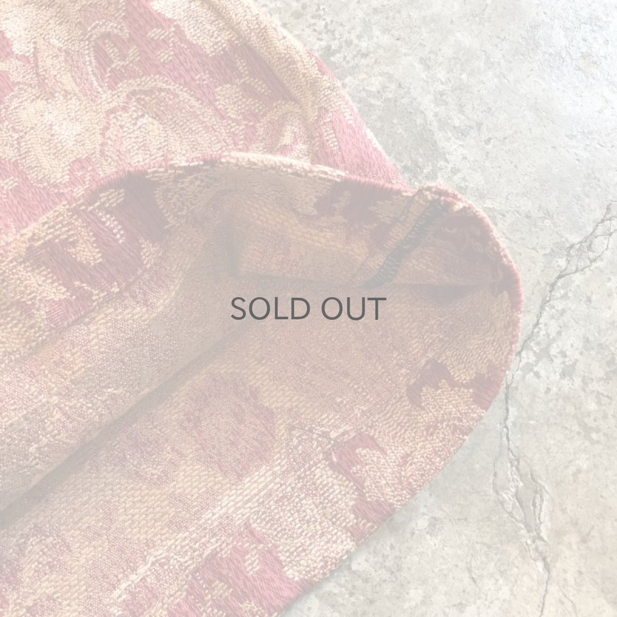 画像5: 【Wiz&Witch】"WANDERER" OLD RUG BACK SLIT LONG SKIRT / FREE (5)