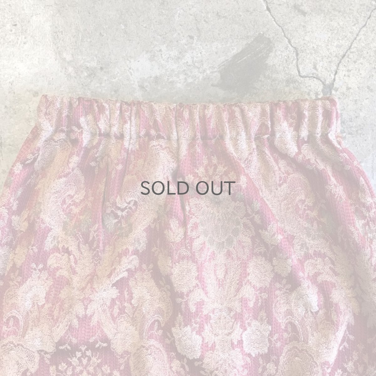 画像7: 【Wiz&Witch】"WANDERER" OLD RUG BACK SLIT LONG SKIRT / FREE (7)