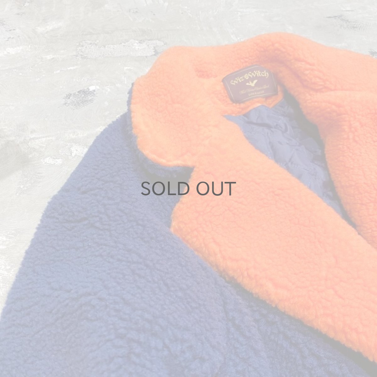 画像3: 【Wiz&Witch】BICOLOR BOA MIDDLE COAT / OS (3)