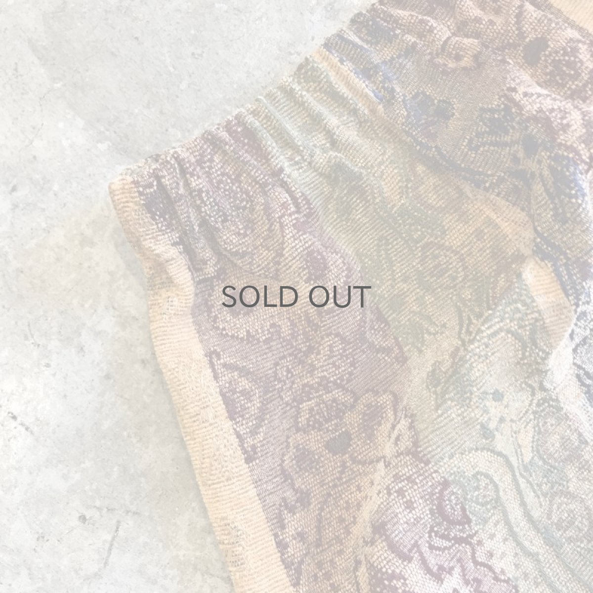 画像6: 【Wiz&Witch】"WANDERER" OLD RUG BACK SLIT LONG SKIRT / FREE (6)