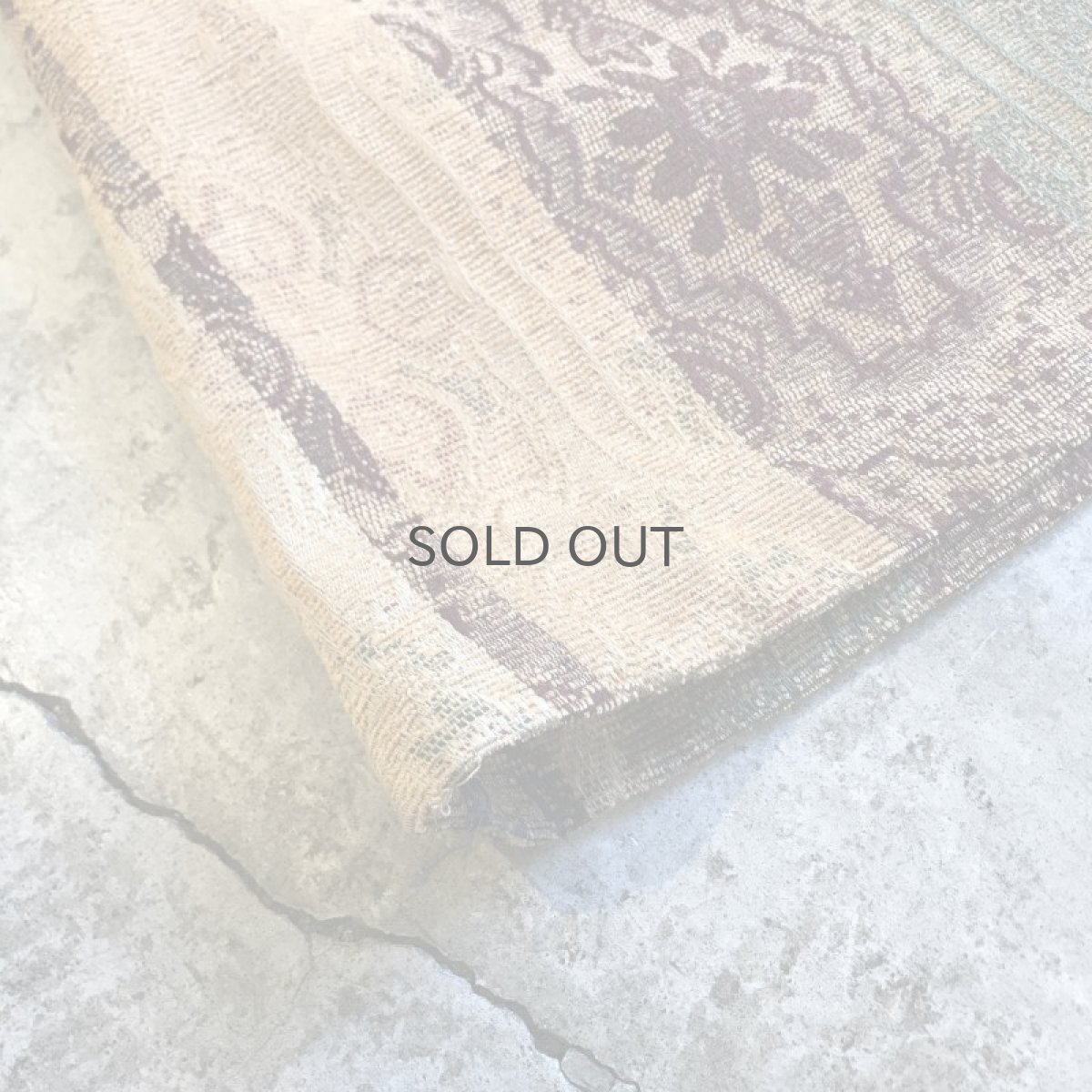 画像3: 【Wiz&Witch】"WANDERER" OLD RUG BACK SLIT LONG SKIRT / FREE (3)