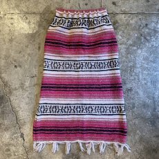 画像1: 【Wiz&Witch】"WANDERER" BACK SLIT MEXICAN LONG SKIRT / FREE (1)