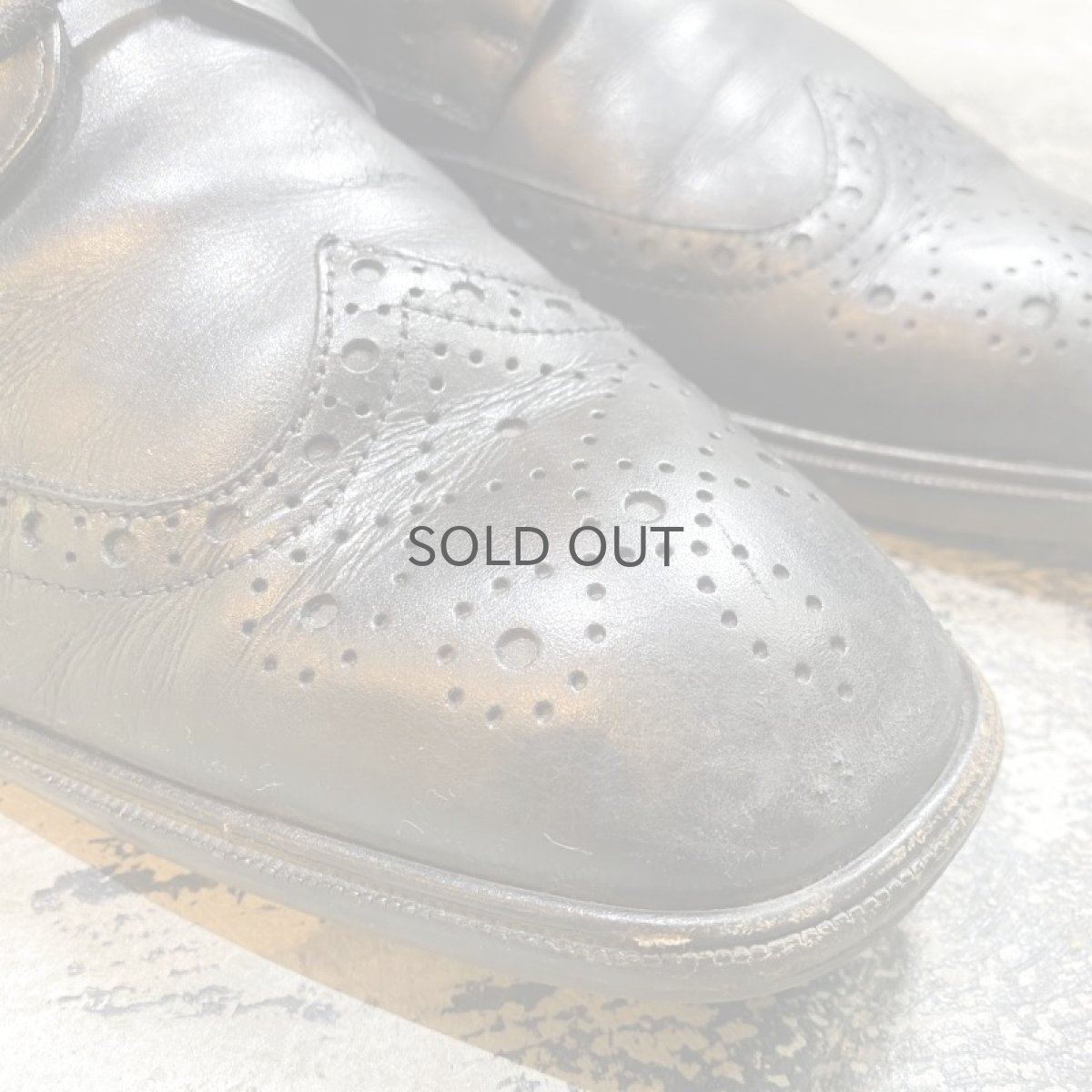 画像3: WINGTIP LEATHER DRESS SHOES / 42 (3)