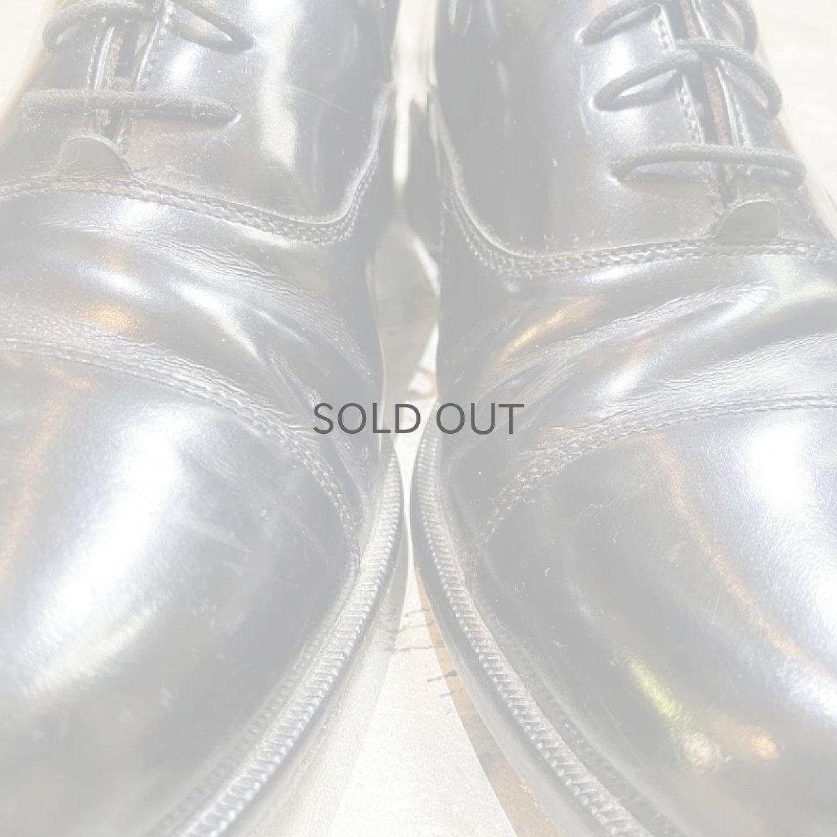 画像6: STRAIGHTTIP LEATHER DRESS SHOES / 9.5 (6)