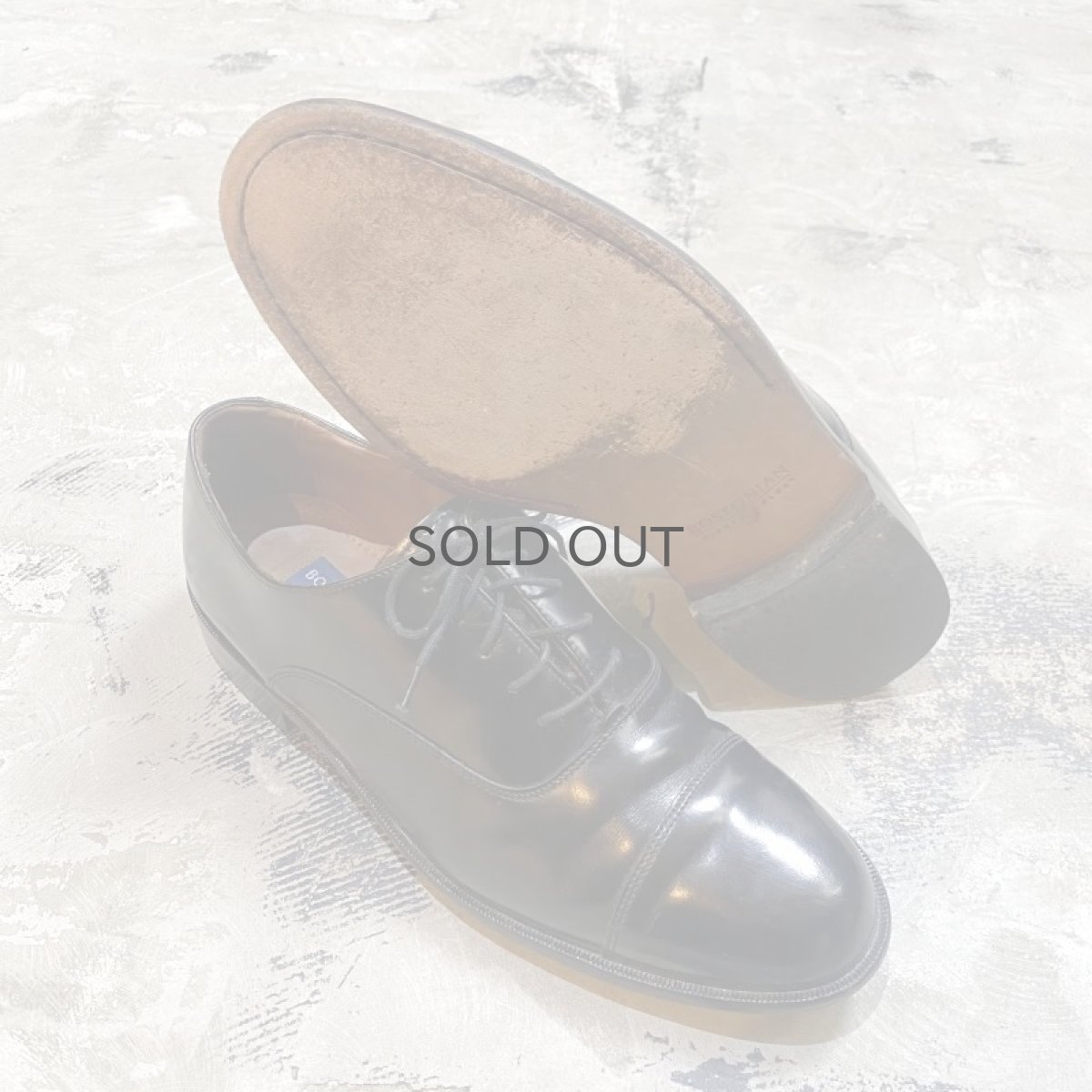画像2: STRAIGHTTIP LEATHER DRESS SHOES / 9.5 (2)