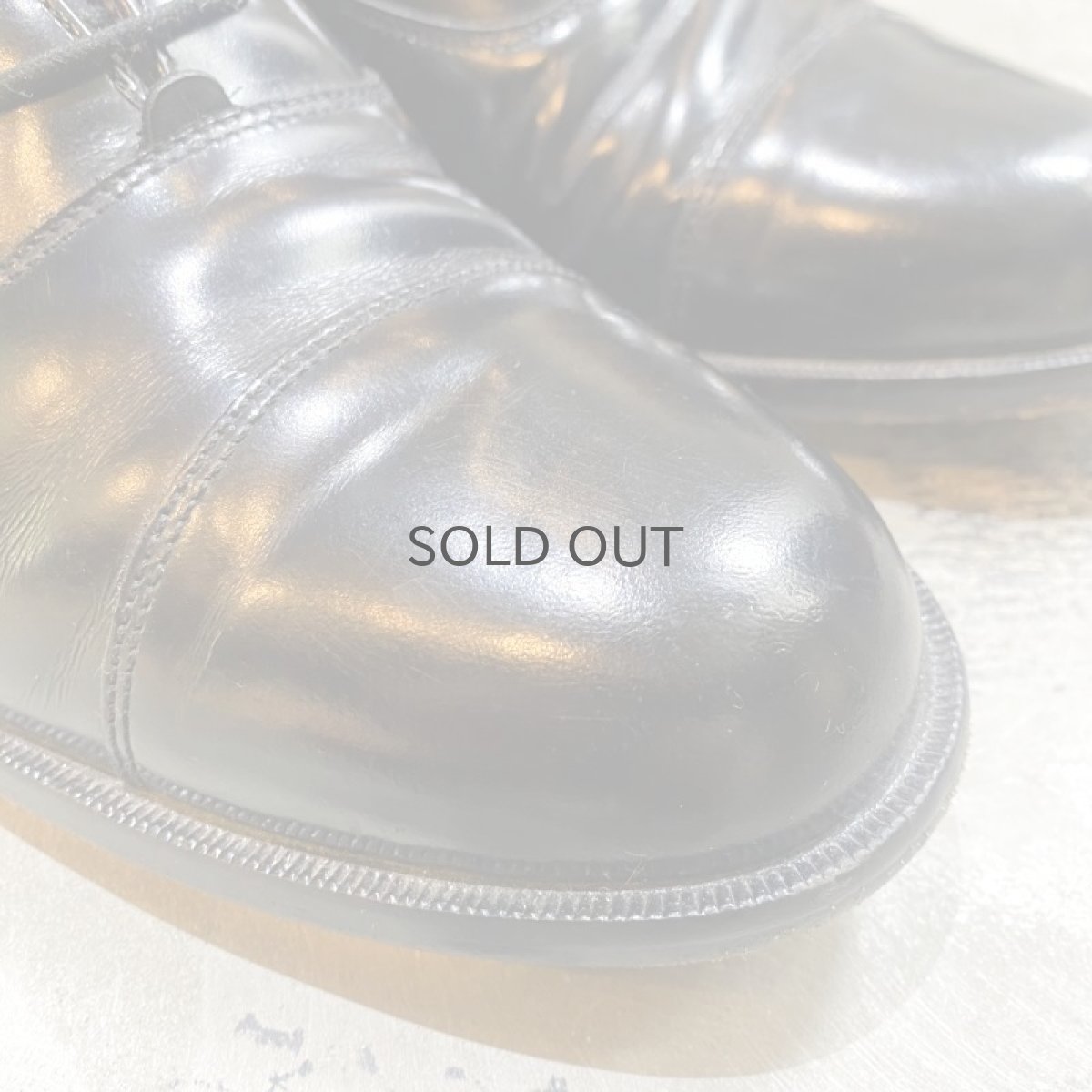 画像3: STRAIGHTTIP LEATHER DRESS SHOES / 9.5 (3)