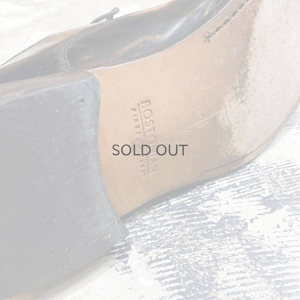 画像7: STRAIGHTTIP LEATHER DRESS SHOES / 9.5 (7)