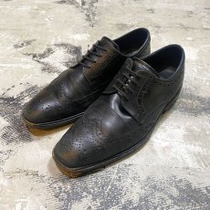 画像1: WINGTIP LEATHER DRESS SHOES / 42 (1)