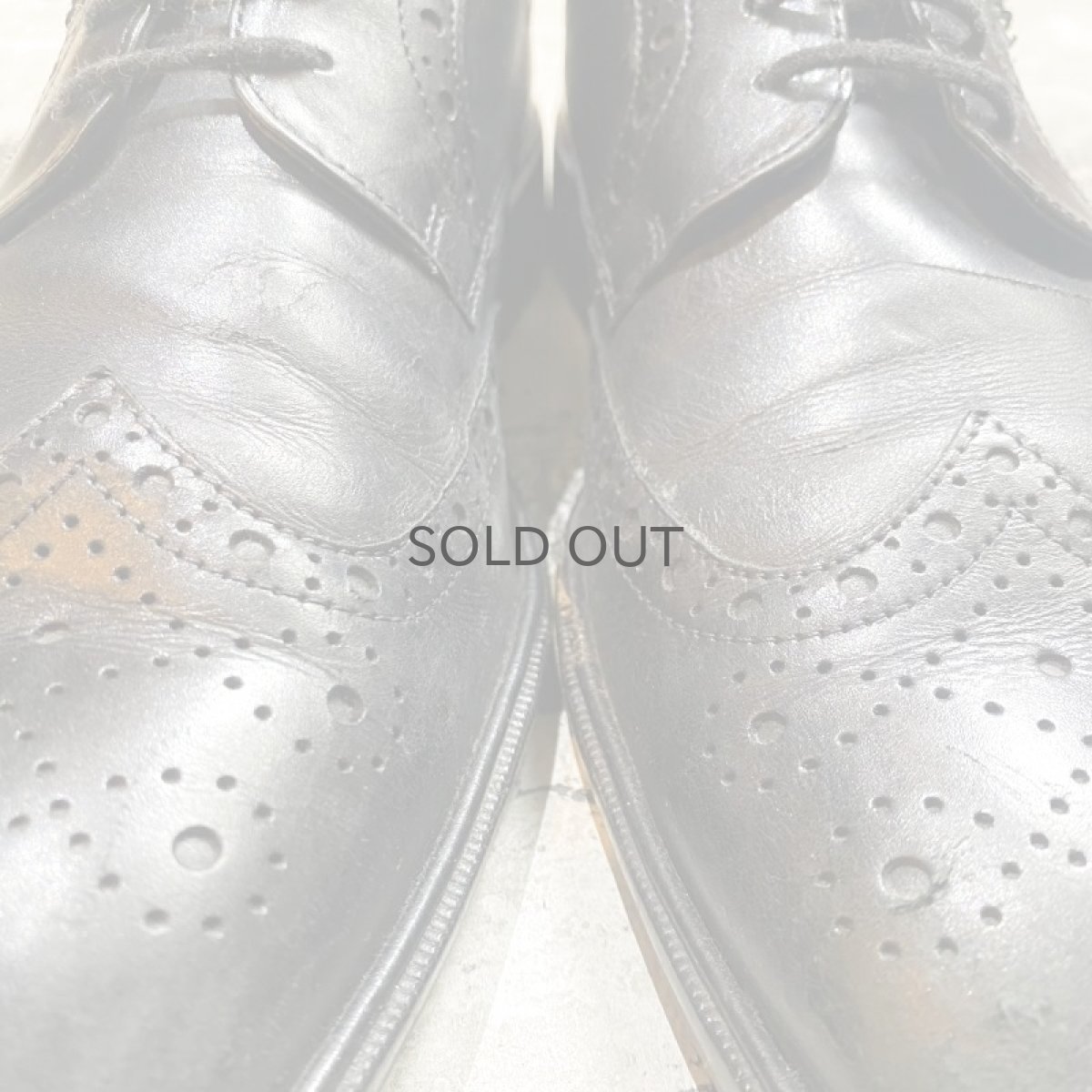 画像6: WINGTIP LEATHER DRESS SHOES / 42 (6)