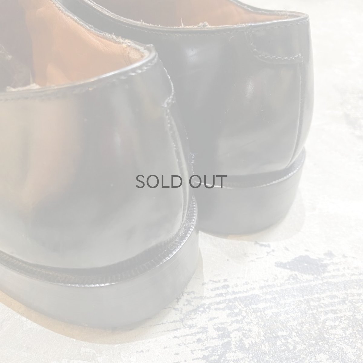 画像5: STRAIGHTTIP LEATHER DRESS SHOES / 9.5 (5)