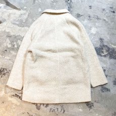 画像2: DOUBLE BREASTED BOA JACKET / Mens S(M~L) (2)