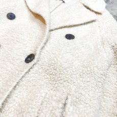 画像4: DOUBLE BREASTED BOA JACKET / Mens S(M~L) (4)