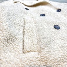 画像5: DOUBLE BREASTED BOA JACKET / Mens S(M~L) (5)