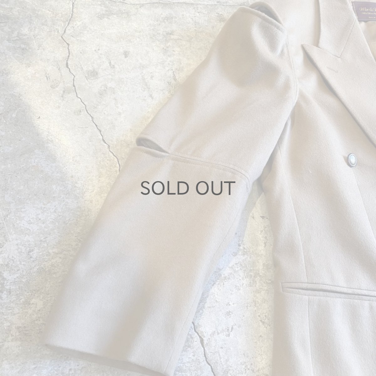 画像6: 【Wiz&Witch】"WEIRD" SHOULDER OFF DOUBLE TAYLOR JACKET / OS (6)