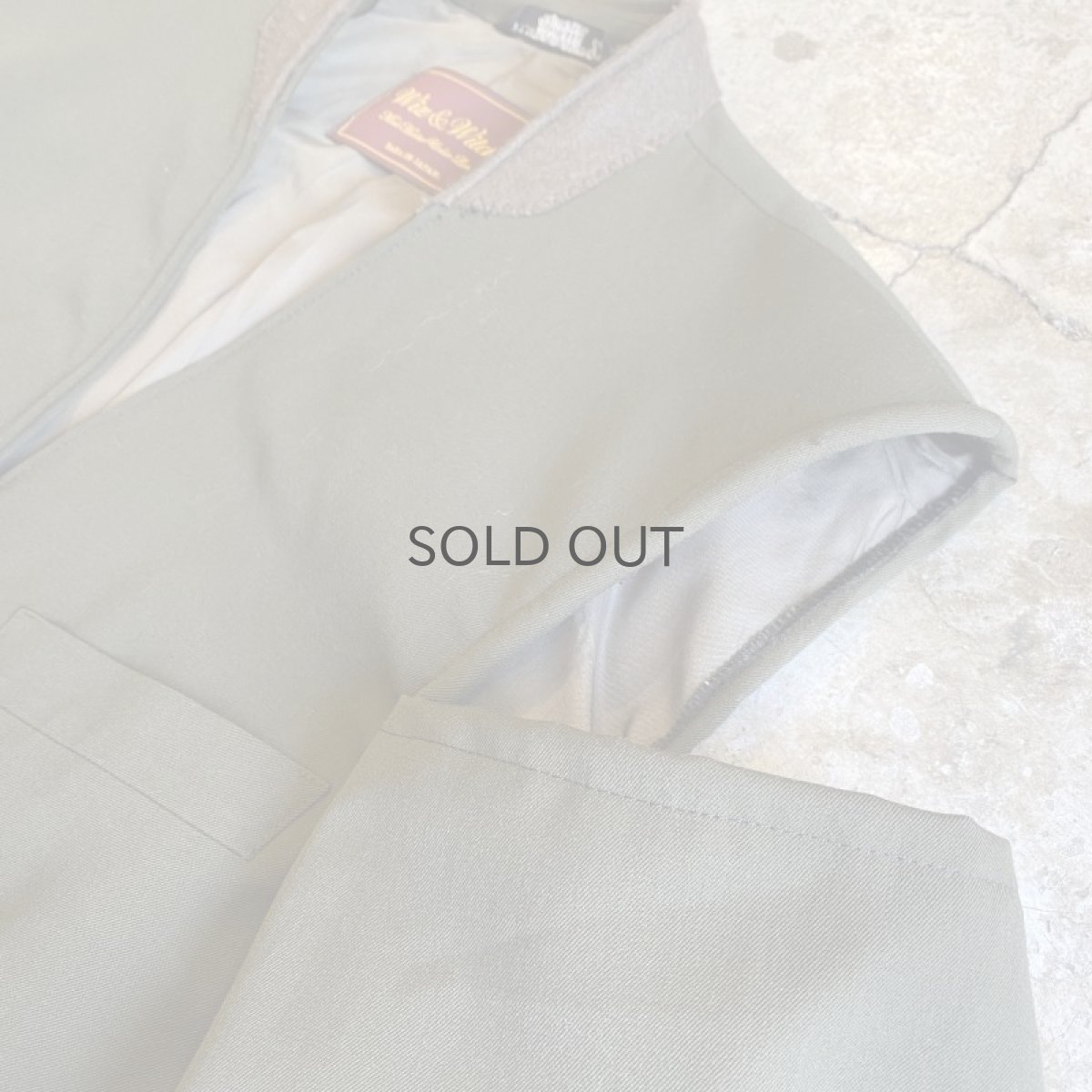 画像6: 【Wiz&Witch】"WEIRD" SHOULDER OFF TAYLOR JACKET / OS (6)