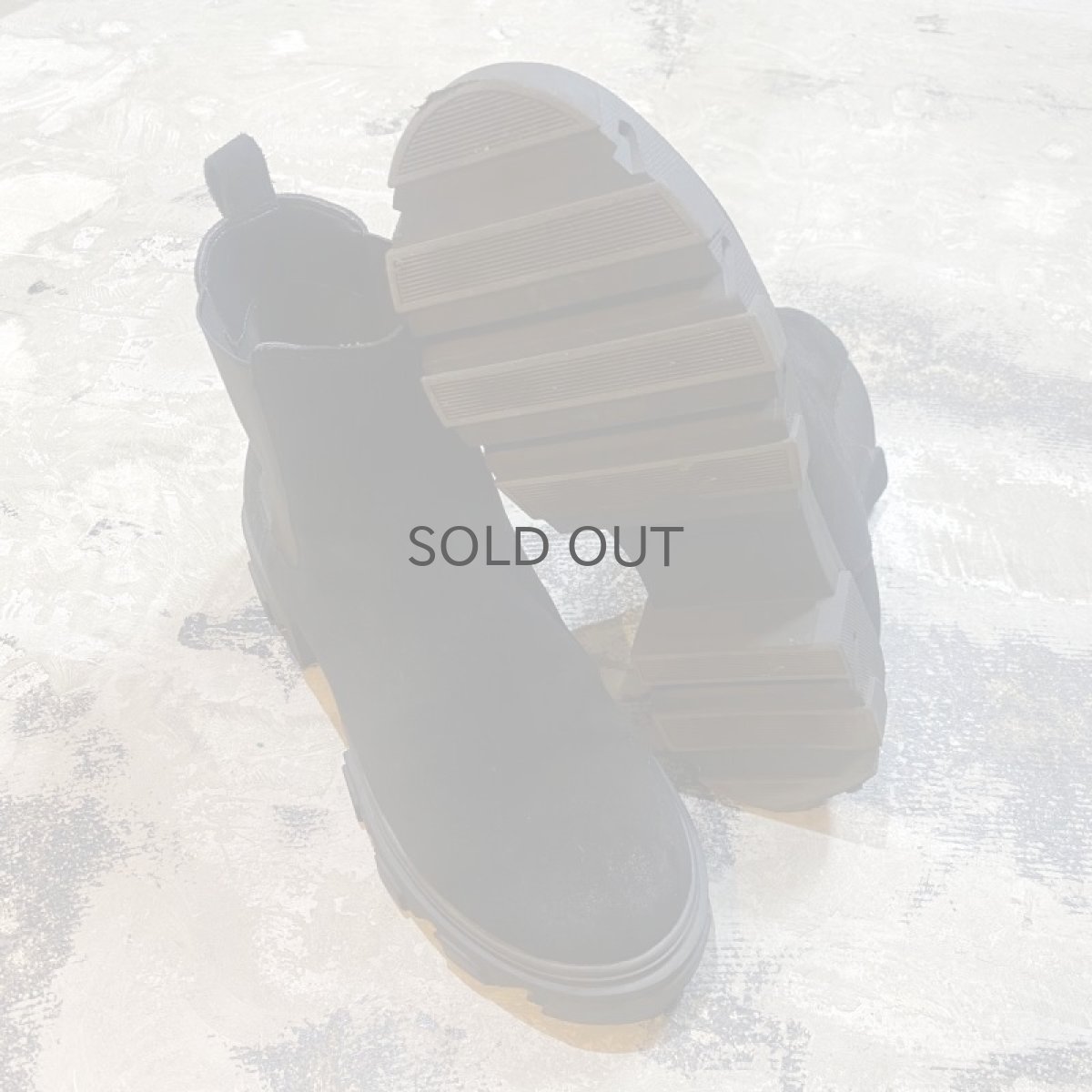 画像2: BLACK SUEDE LEATHER SIDE GORE BOOTS / US9 (2)