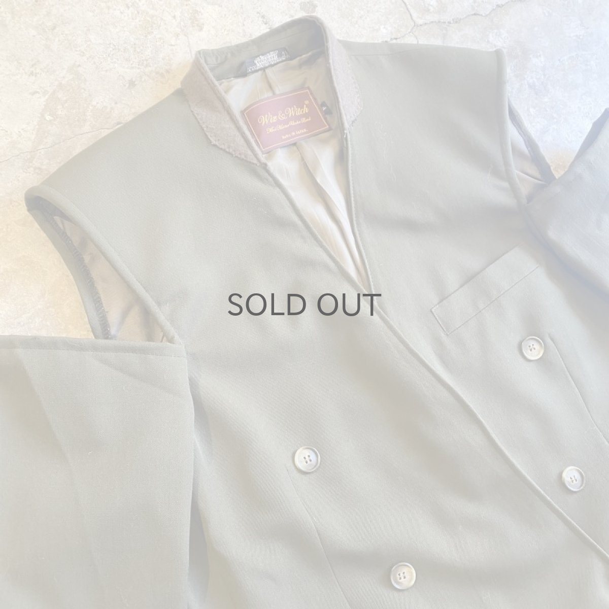 画像3: 【Wiz&Witch】"WEIRD" SHOULDER OFF TAYLOR JACKET / OS (3)