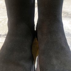 画像6: BLACK SUEDE LEATHER SIDE GORE BOOTS / US9 (6)