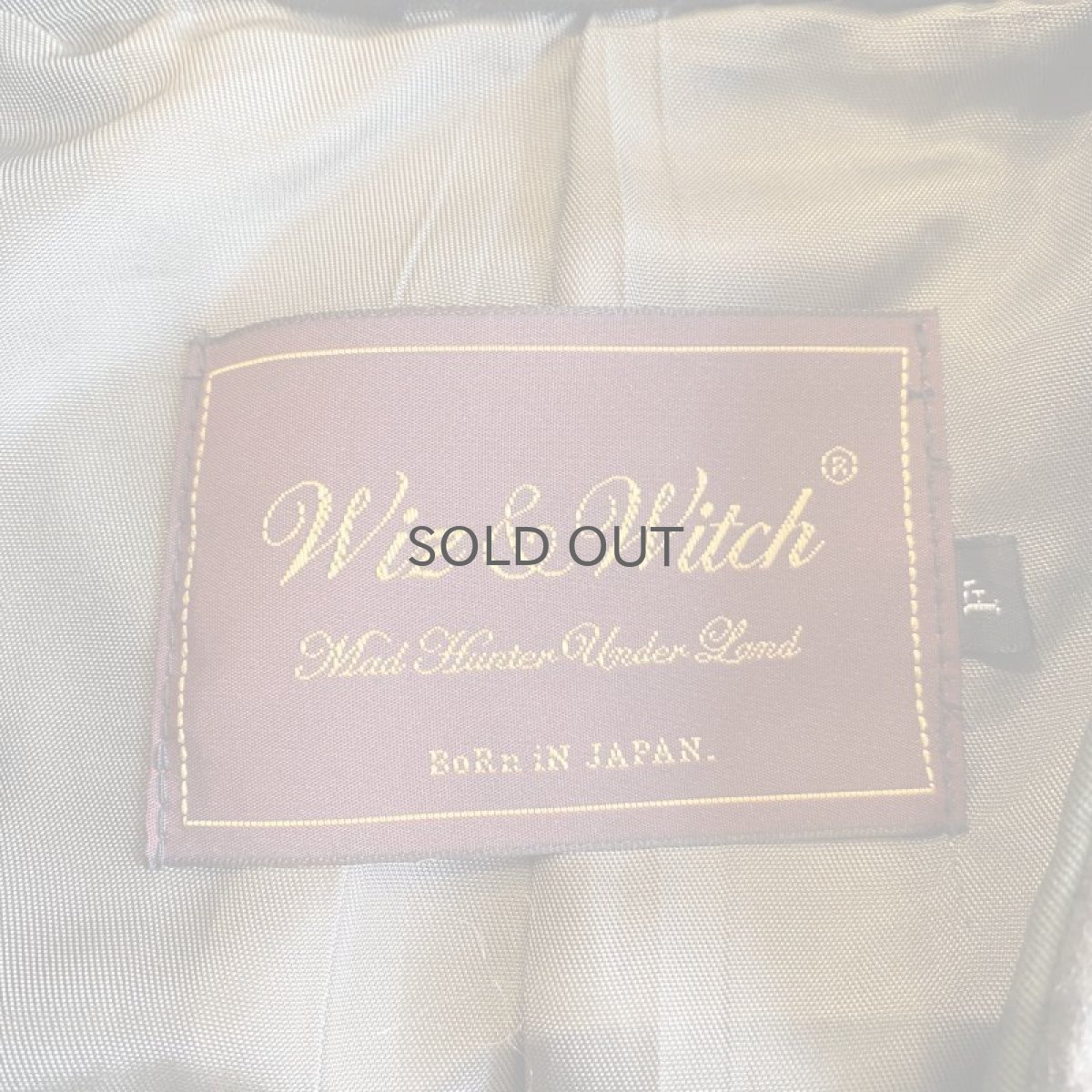 画像10: 【Wiz&Witch】"WEIRD" SHOULDER OFF TAYLOR JACKET / OS (10)