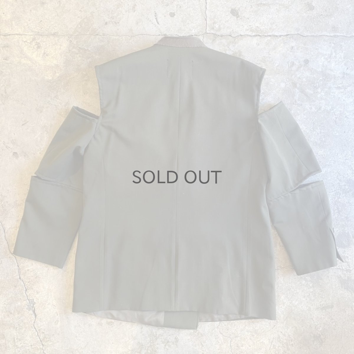 画像2: 【Wiz&Witch】"WEIRD" SHOULDER OFF TAYLOR JACKET / OS (2)